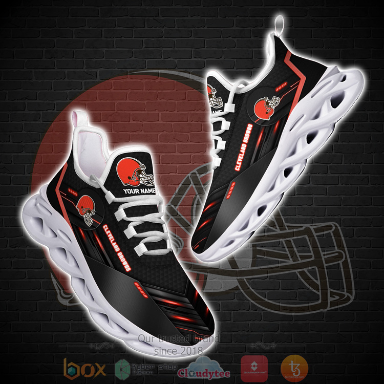 BEST NFL Cleveland Browns Custom Name Clunky Sneakers 1 2 3 4 5