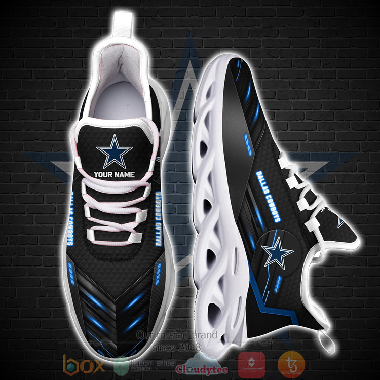 BEST NFL Dallas Cowboys Custom Name Clunky Sneakers 4 BEST NFL Dallas Cowboys Custom Name Clunky Sneakers 1 2 3