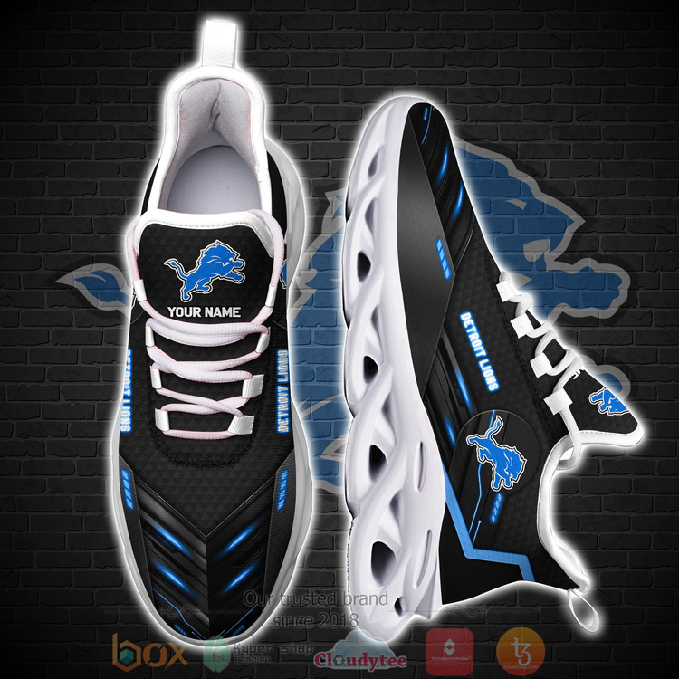 BEST NFL Detroit Lions Custom Name Clunky Sneakers 4 BEST NFL Detroit Lions Custom Name Clunky Sneakers 1 2 3