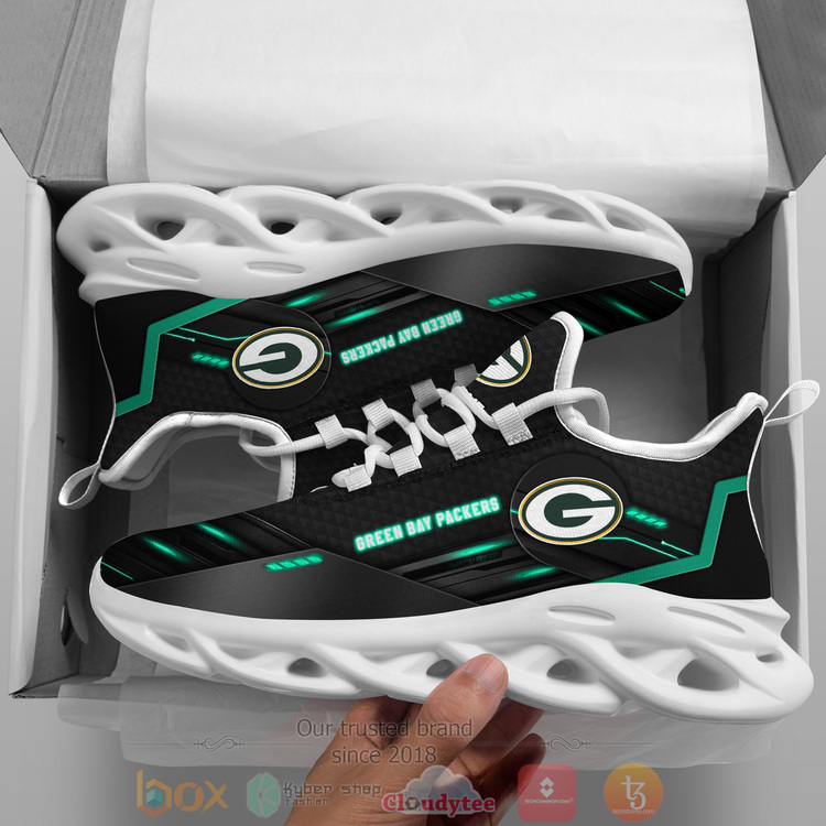 BEST NFL Green Bay Packers Custom Name Clunky Sneakers
