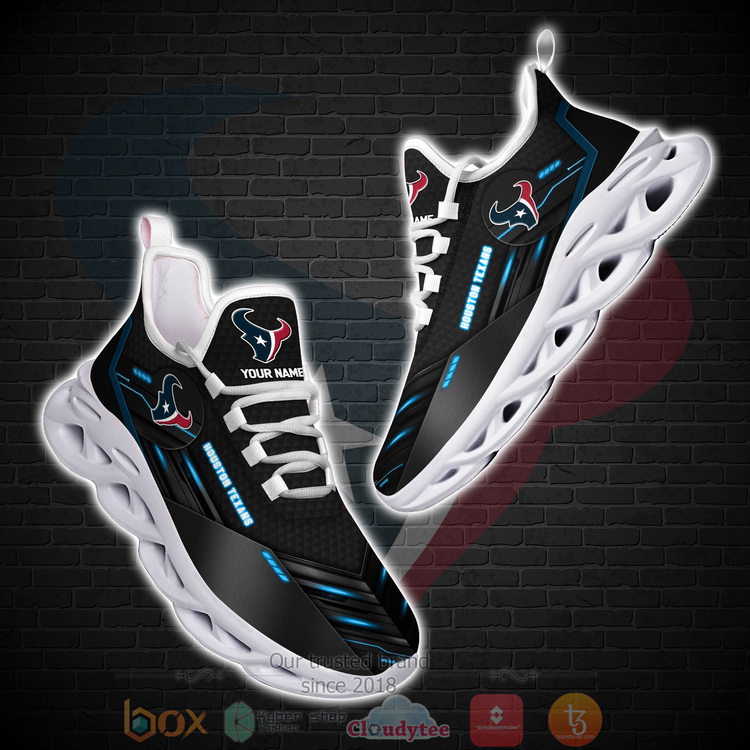 BEST NFL Houston Texans Custom Name Clunky Sneakers 1 2 3 4 5