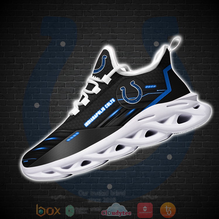 BEST NFL Indianapolis Colts Custom Name Clunky Sneakers 1