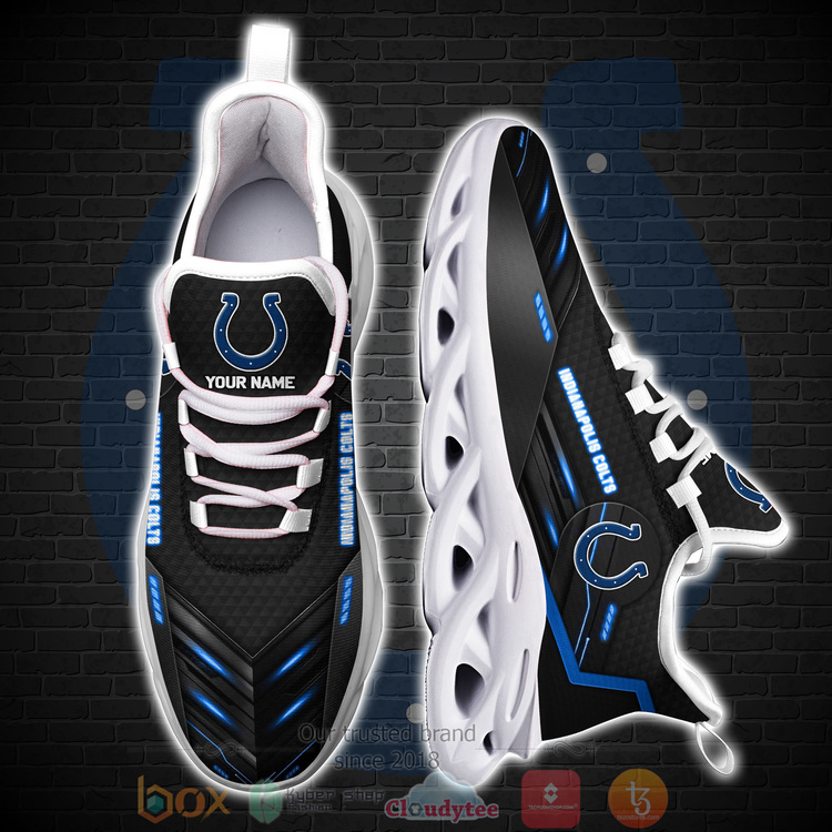 BEST NFL Indianapolis Colts Custom Name Clunky Sneakers 4 BEST NFL Indianapolis Colts Custom Name Clunky Sneakers 1 2 3