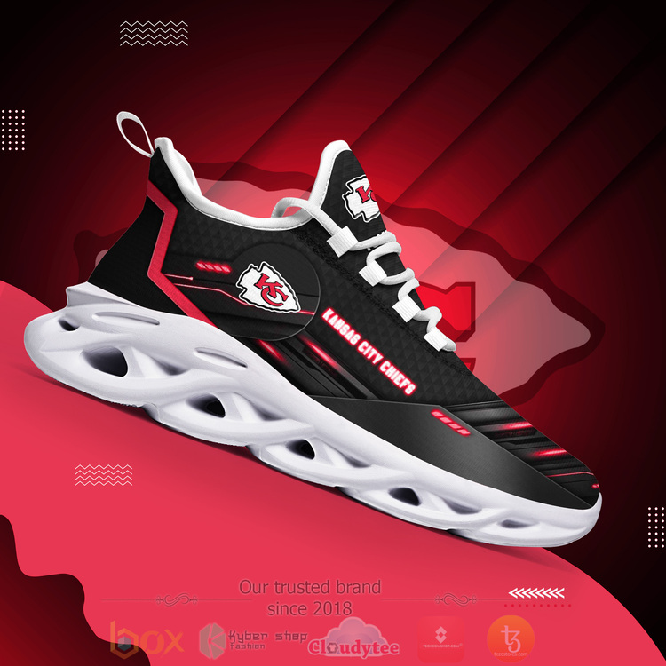 BEST NFL Kansas City Chiefs Custom Name Clunky Sneakers 1 2 3 4