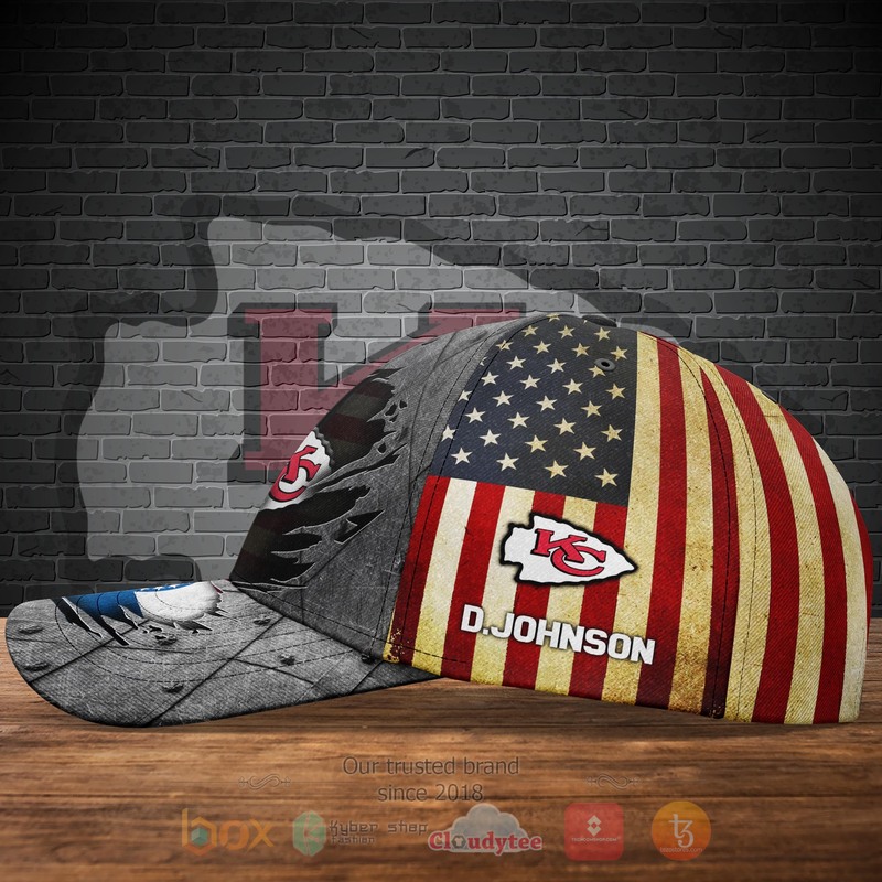 BEST NFL Kansas City Chiefs Personalized Custom Cap 3 BEST NFL Kansas City Chiefs Personalized Custom Cap 1 2