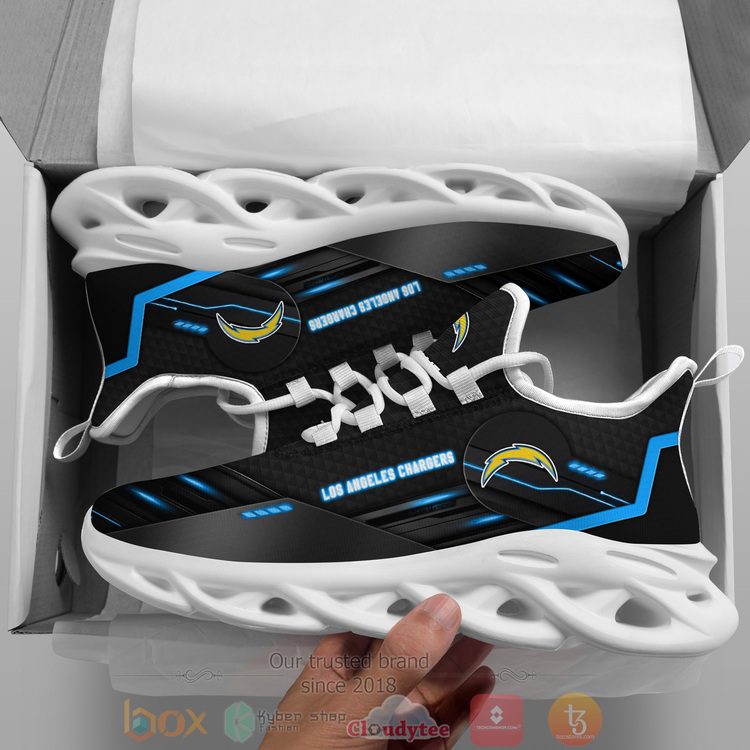 BEST NFL Los Angeles Chargers Custom Name Clunky Sneakers