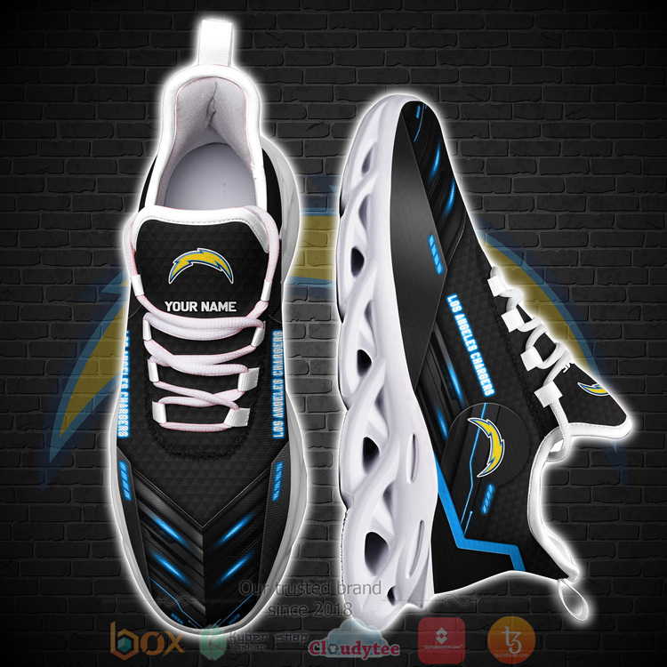 BEST NFL Los Angeles Chargers Custom Name Clunky Sneakers 4 BEST NFL Los Angeles Chargers Custom Name Clunky Sneakers 1 2 3