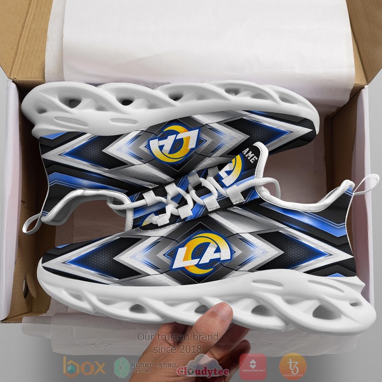 BEST NFL Los Angeles Rams Football Team Custom Name Clunky Sneakers