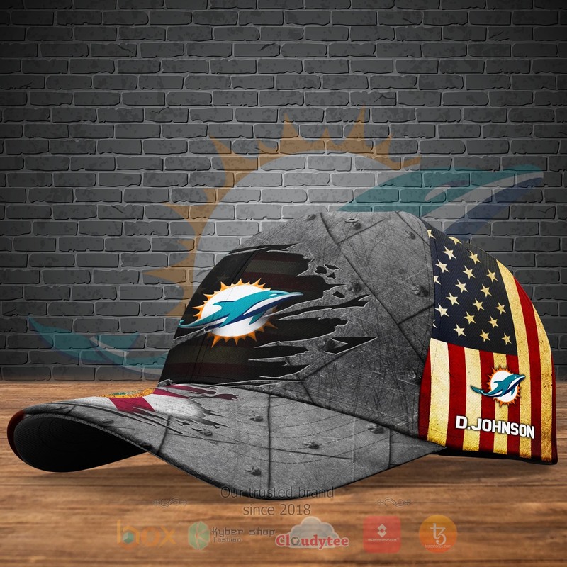 BEST NFL Miami Dolphins Personalized Custom Cap 1