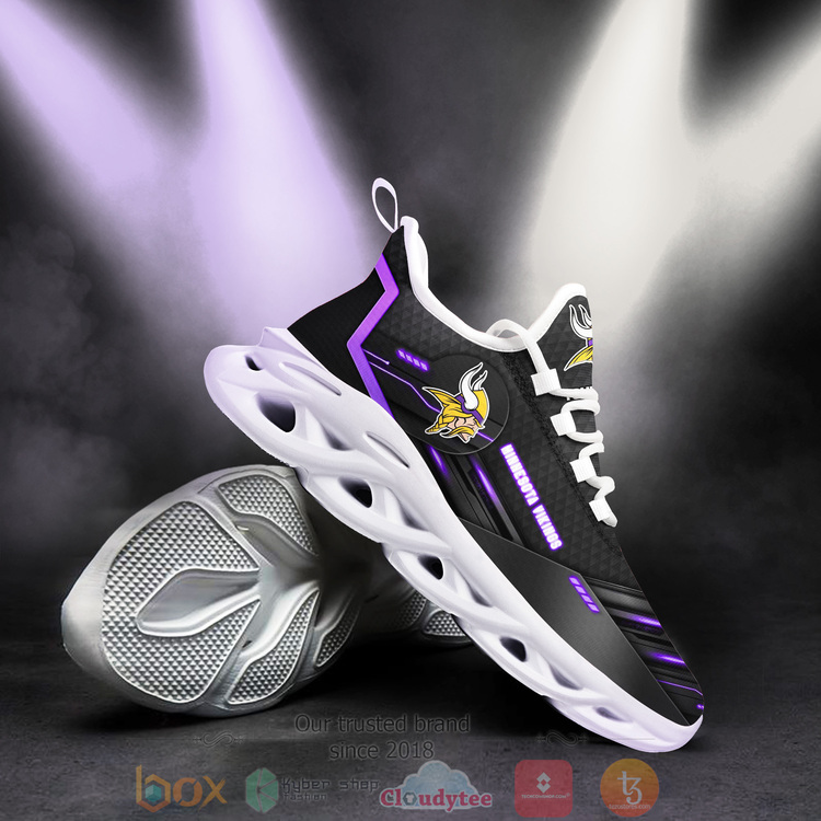 BEST NFL Minnesota Vikings Custom Name Clunky Sneakers 3 BEST NFL Minnesota Vikings Custom Name Clunky Sneakers 1 2
