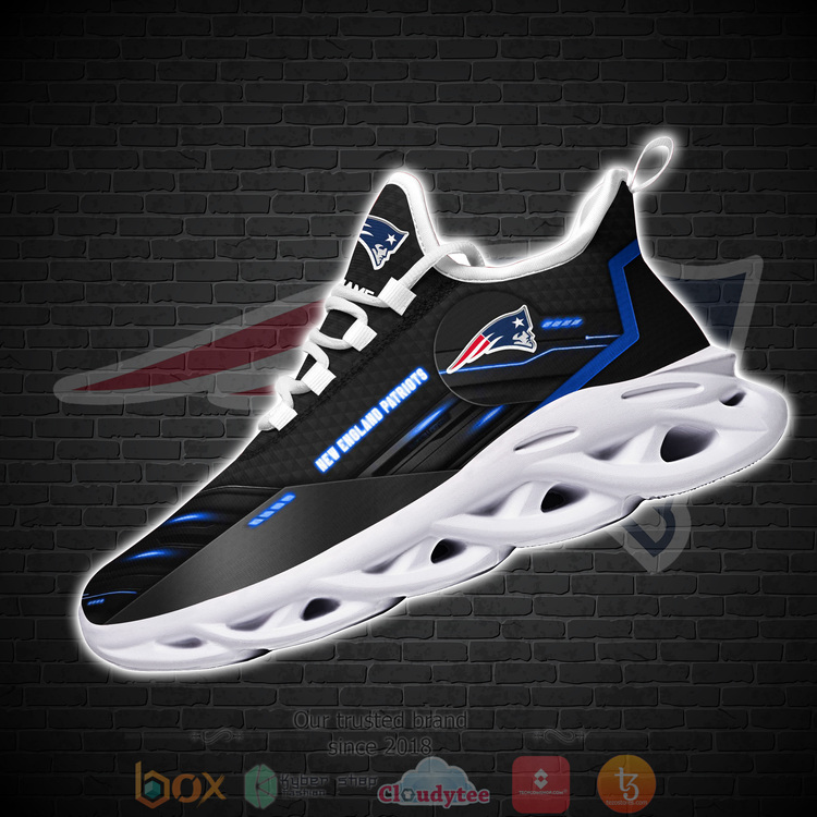 BEST NFL New England Patriots Custom Name Clunky Sneakers 1