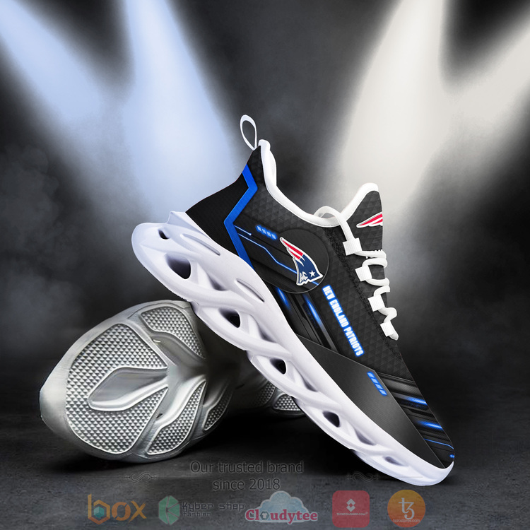 BEST NFL New England Patriots Custom Name Clunky Sneakers 3 BEST NFL New England Patriots Custom Name Clunky Sneakers 1 2