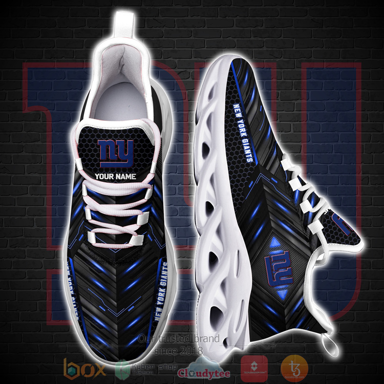 BEST NFL New York Giants Custom Name Clunky Sneakers 1 2 3