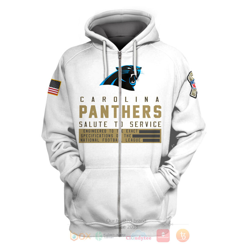 carolina panthers salute to service hoodie