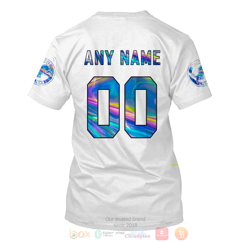 BEST NFL Personalized Detroit Lions White, Hologram Color Custom 3D Hoodie, Shirt 8 BEST NFL Personalized Detroit Lions White Hologram Color Custom 3D Hoodie Shirt 1 2 3 4 5 6 7