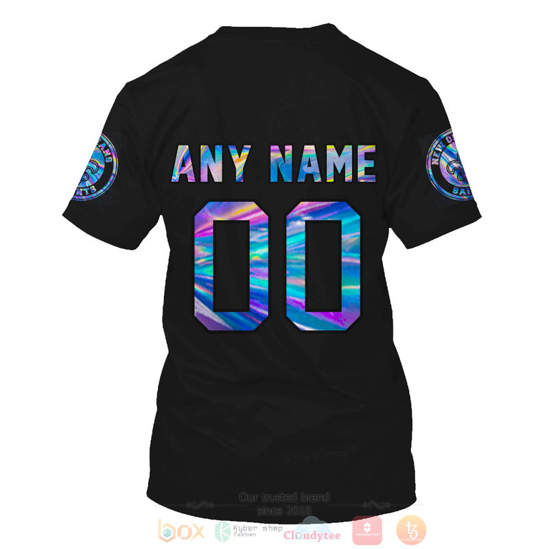 BEST NFL Personalized New Orleans Saints Black, Hologram Color Custom 3D Hoodie, Shirt 8 BEST NFL Personalized New Orleans Saints Black Hologram Color Custom 3D Hoodie Shirt 1 2 3 4 5 6 7
