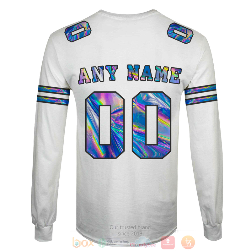 BEST NFL Personalized San Francisco 49ers Football Team White, Hologram Color Custom 3D Hoodie, Shirt 6 BEST NFL Personalized San Francisco 49ers Football Team White Hologram Color Custom 3D Hoodie Shirt 1 2 3 4 5