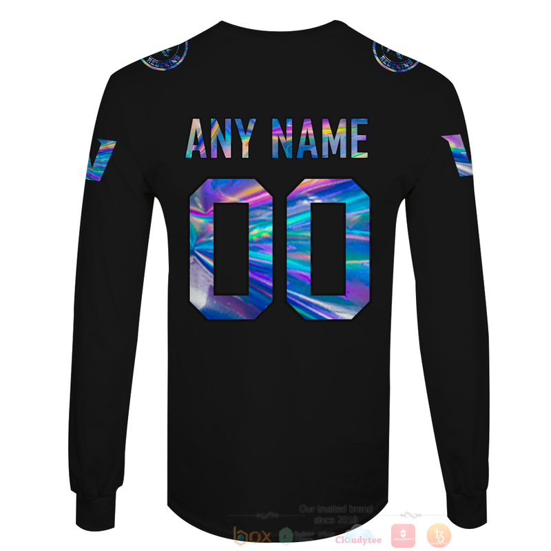 BEST NFL Personalized Washington Redskins Black Hologram Color Custom 3D Hoodie Shirt 1 2 3 4 5