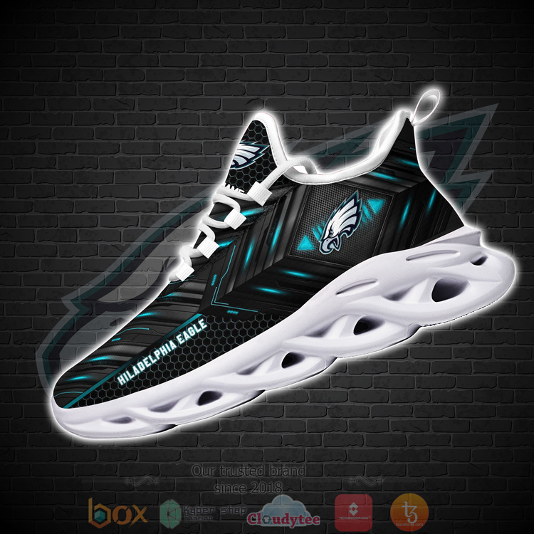 BEST NFL Philadelphia Eagles Custom Name Clunky Sneakers 1