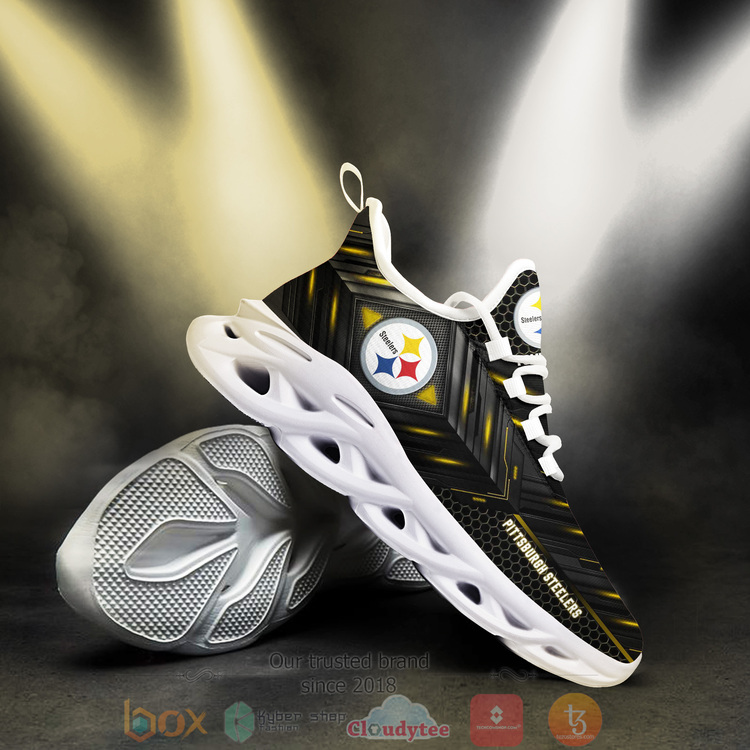 BEST NFL Pittsburgh Steelers Custom Name Clunky Sneakers 3 BEST NFL Pittsburgh Steelers Custom Name Clunky Sneakers 1 2