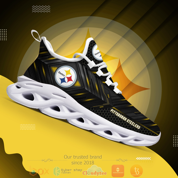 BEST NFL Pittsburgh Steelers Custom Name Clunky Sneakers 5 BEST NFL Pittsburgh Steelers Custom Name Clunky Sneakers 1 2 3 4