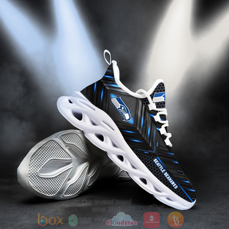BEST NFL Seattle Seahawks Custom Name Clunky Sneakers 3 BEST NFL Seattle Seahawks Custom Name Clunky Sneakers 1 2