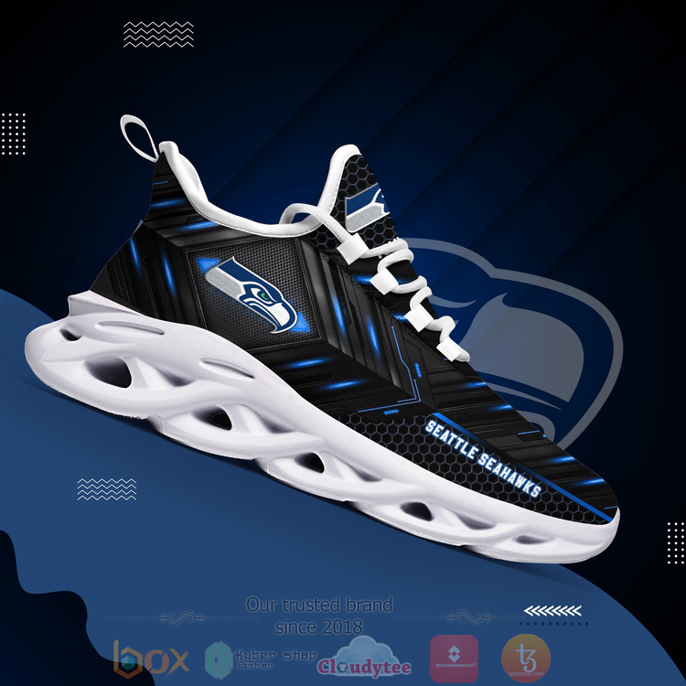 BEST NFL Seattle Seahawks Custom Name Clunky Sneakers 5 BEST NFL Seattle Seahawks Custom Name Clunky Sneakers 1 2 3 4
