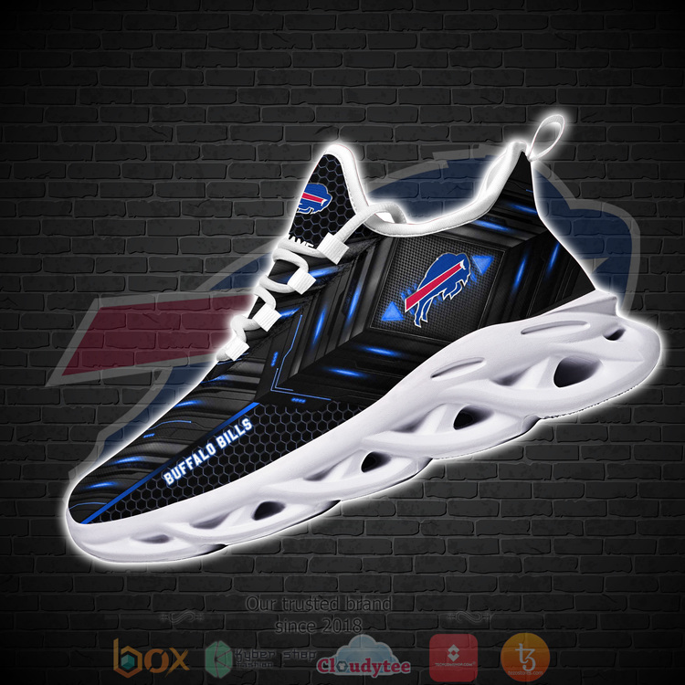 BEST National Football League Buffalo Bills Custom Name Clunky Sneakers 1