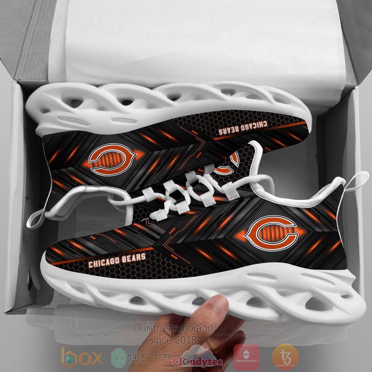 BEST National Football League Chicago Bears Custom Name Clunky Sneakers