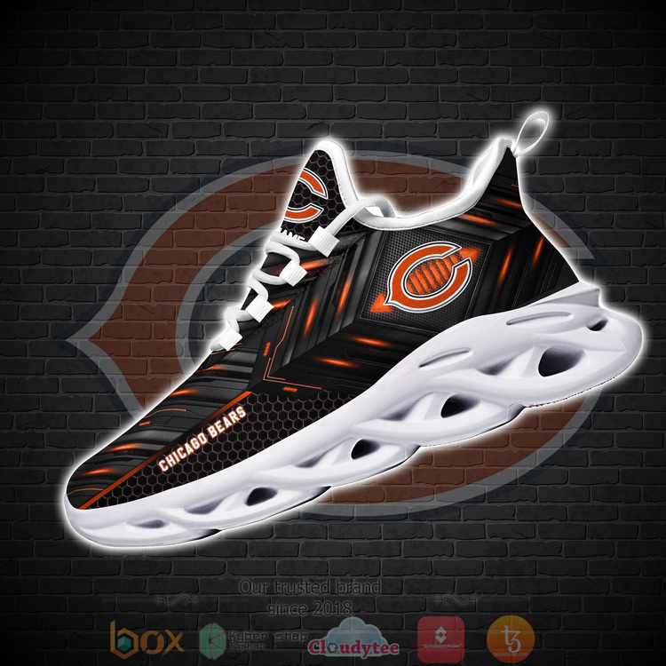 BEST National Football League Chicago Bears Custom Name Clunky Sneakers 1