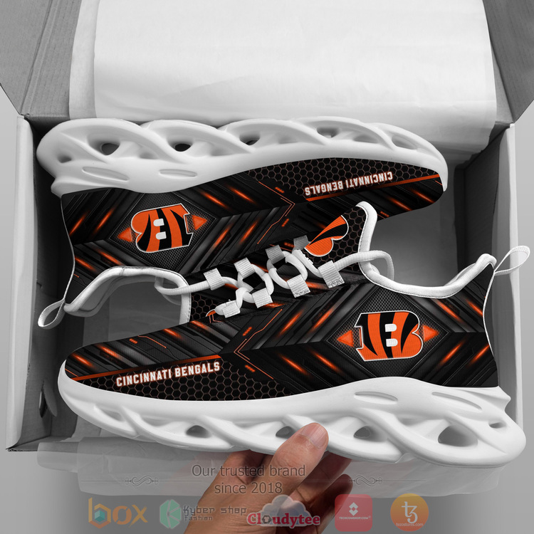 BEST National Football League Cincinnati Bengals Custom Name Clunky Sneakers