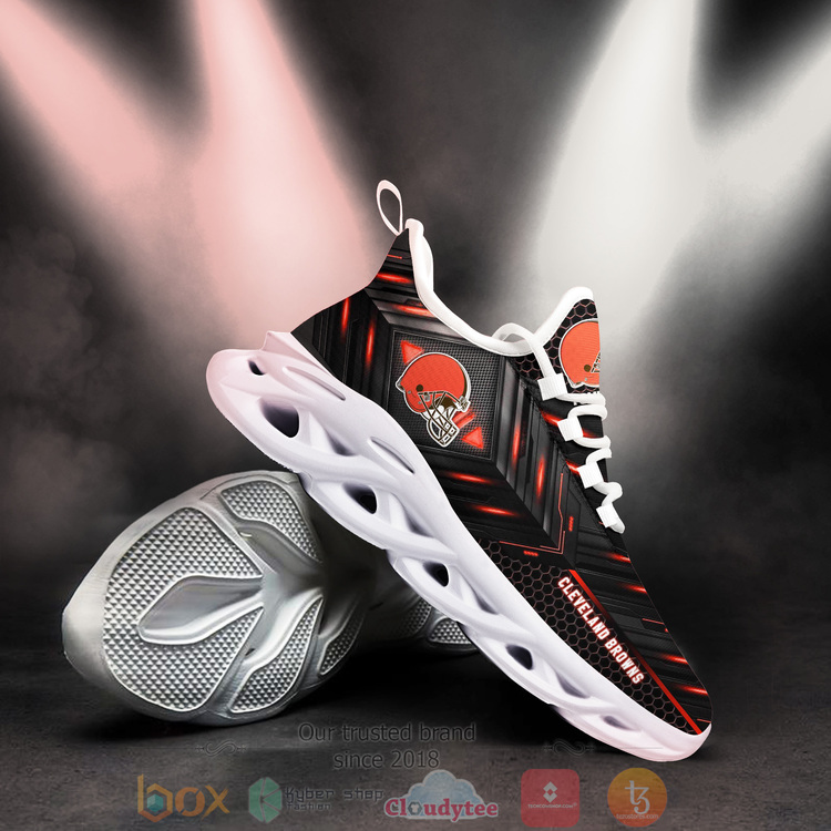 BEST National Football League Cleveland Browns Custom Name Clunky Sneakers 3 BEST National Football League Cleveland Browns Custom Name Clunky Sneakers 1 2