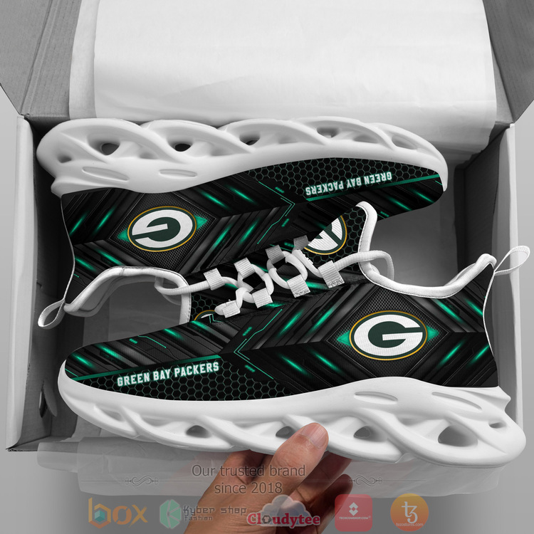 BEST National Football League Green Bay Packers Custom Name Clunky Sneakers