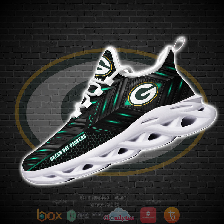 BEST National Football League Green Bay Packers Custom Name Clunky Sneakers 1