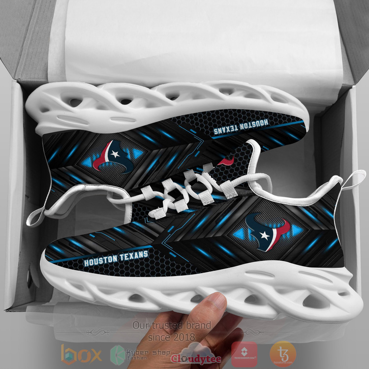 BEST National Football League Houston Texans Custom Name Clunky Sneakers