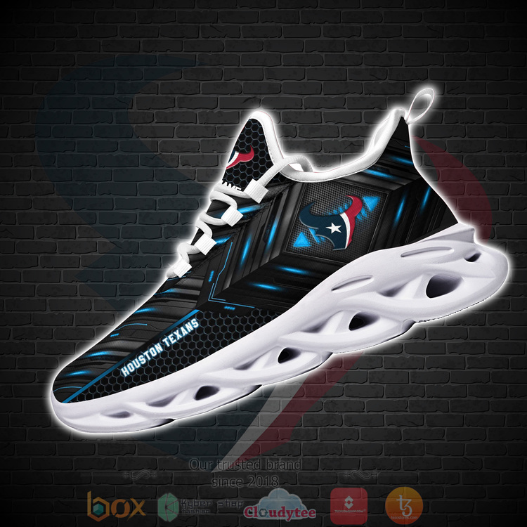 BEST National Football League Houston Texans Custom Name Clunky Sneakers 1