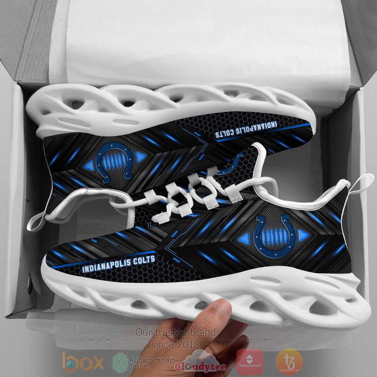 BEST National Football League Indianapolis Colts Custom Name Clunky Sneakers