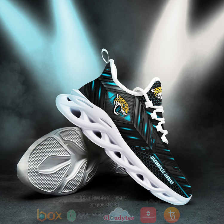 BEST National Football League Jacksonville Jaguars Custom Name Clunky Sneakers 3 BEST National Football League Jacksonville Jaguars Custom Name Clunky Sneakers 1 2