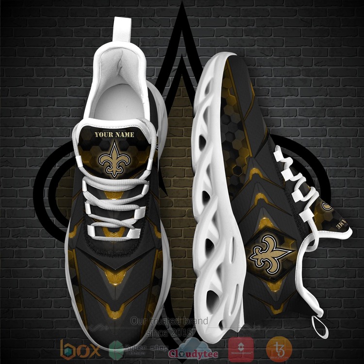 BEST National Football League New Orleans Saints Custom Name Clunky Sneakers 1