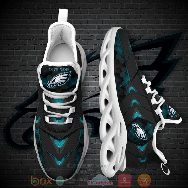 BEST National Football League Philadelphia Eagles Custom Name Clunky Sneakers 1