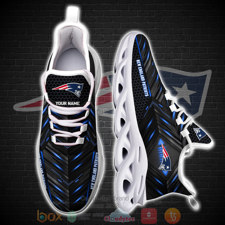 BEST New England Patriots NFL Custom Name Clunky Sneakers 4 BEST New England Patriots NFL Custom Name Clunky Sneakers 1 2 3
