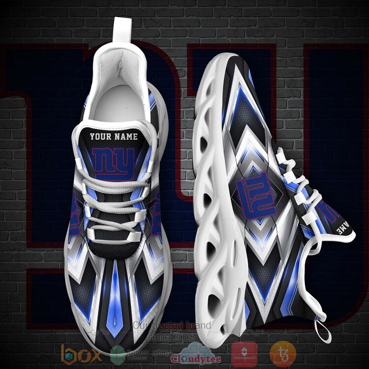 BEST New York Giants NFL Custom Name Clunky Sneakers 1