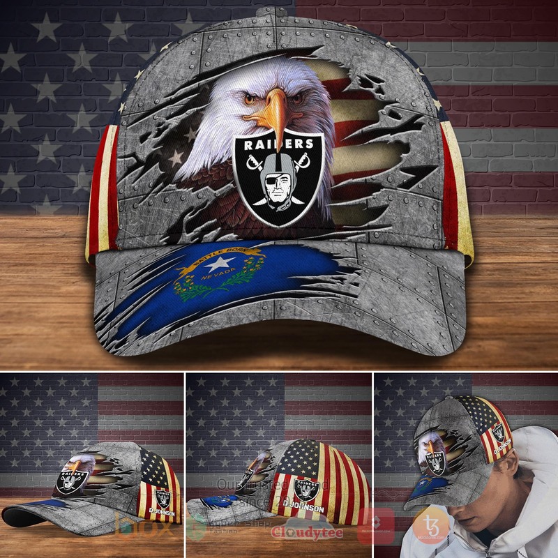 BEST Oakland Raiders NFL Personalized Custom Cap