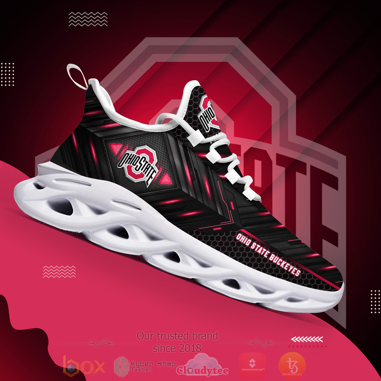 BEST Ohio State Buckeyes NCAA Custom Name Clunky Sneakers 1 2 3 4