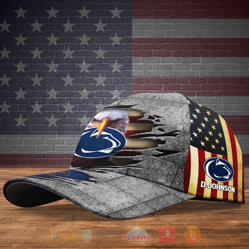 BEST Penn State Nittany Lions Personalized Custom Cap 4 BEST Penn State Nittany Lions Personalized Custom Cap 1 2 3