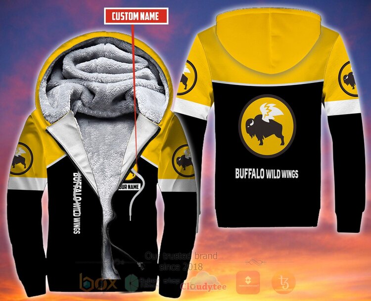 BEST Personalized Custom Buffalo Wild Wings Fleece 3D Zip Hoodie Hoodie