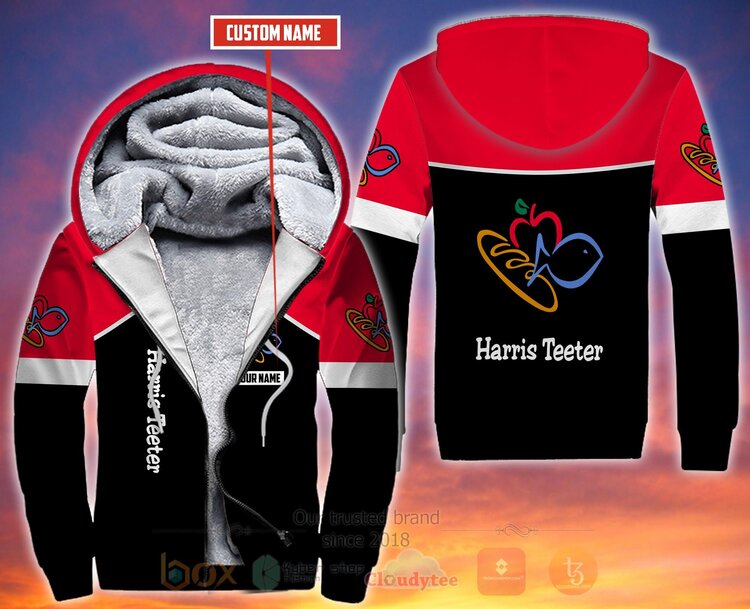 BEST Personalized Custom Harris Teeter Fleece 3D Zip Hoodie Hoodie