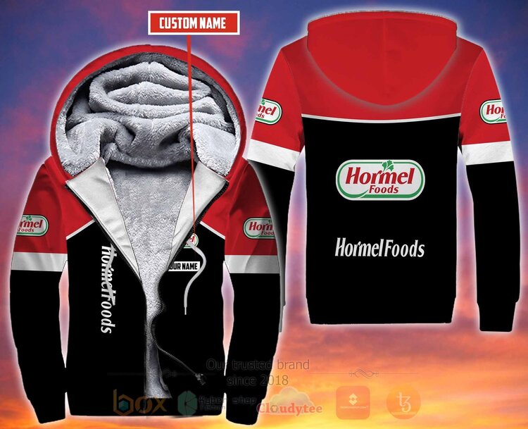 BEST Personalized Custom Hormel Foods Fleece 3D Zip Hoodie Hoodie