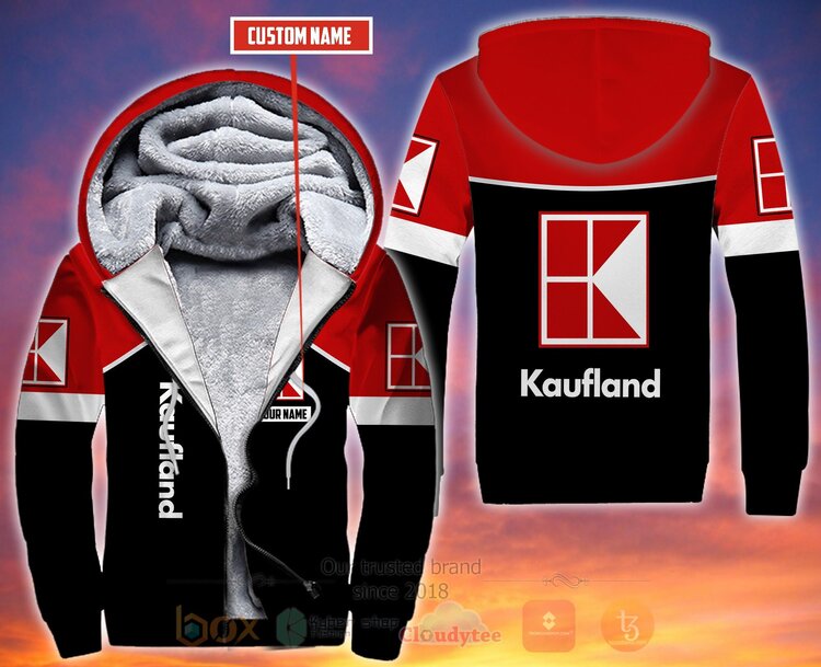 BEST Personalized Custom Kaufland Fleece 3D Zip Hoodie Hoodie