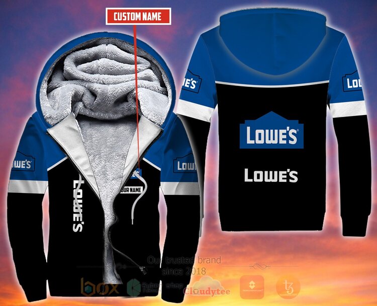 BEST Personalized Custom Lowe's Fleece 3D Zip Hoodie Hoodie 2 BEST Personalized Custom Lowes Fleece 3D Zip Hoodie Hoodie